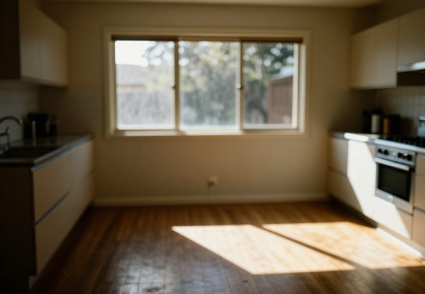 Clean kitchen after pest treatment